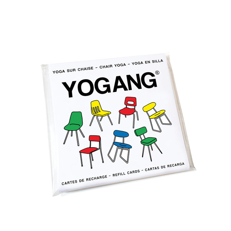 Cartes de recharge | Yoga sur chaise
